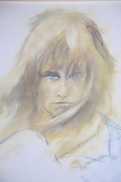 Midcentury Turner Wall Accessory "Blue Wind"