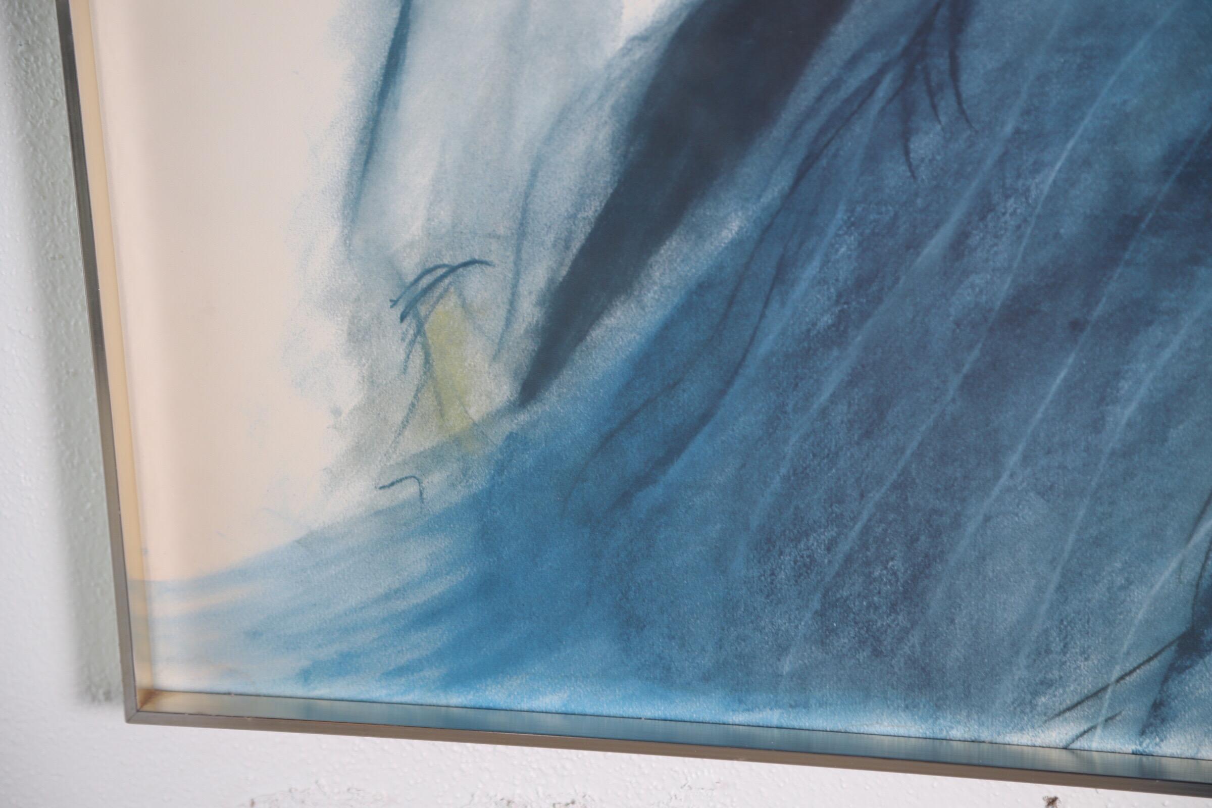 Turner Wandzubehör aus der Mitte des Jahrhunderts „Blauer Wind“ (Moderne der Mitte des Jahrhunderts) im Angebot