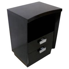 Midcentury Two-Drawer Nightstand