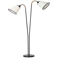 Midcentury Two-Light Floor Lamp
