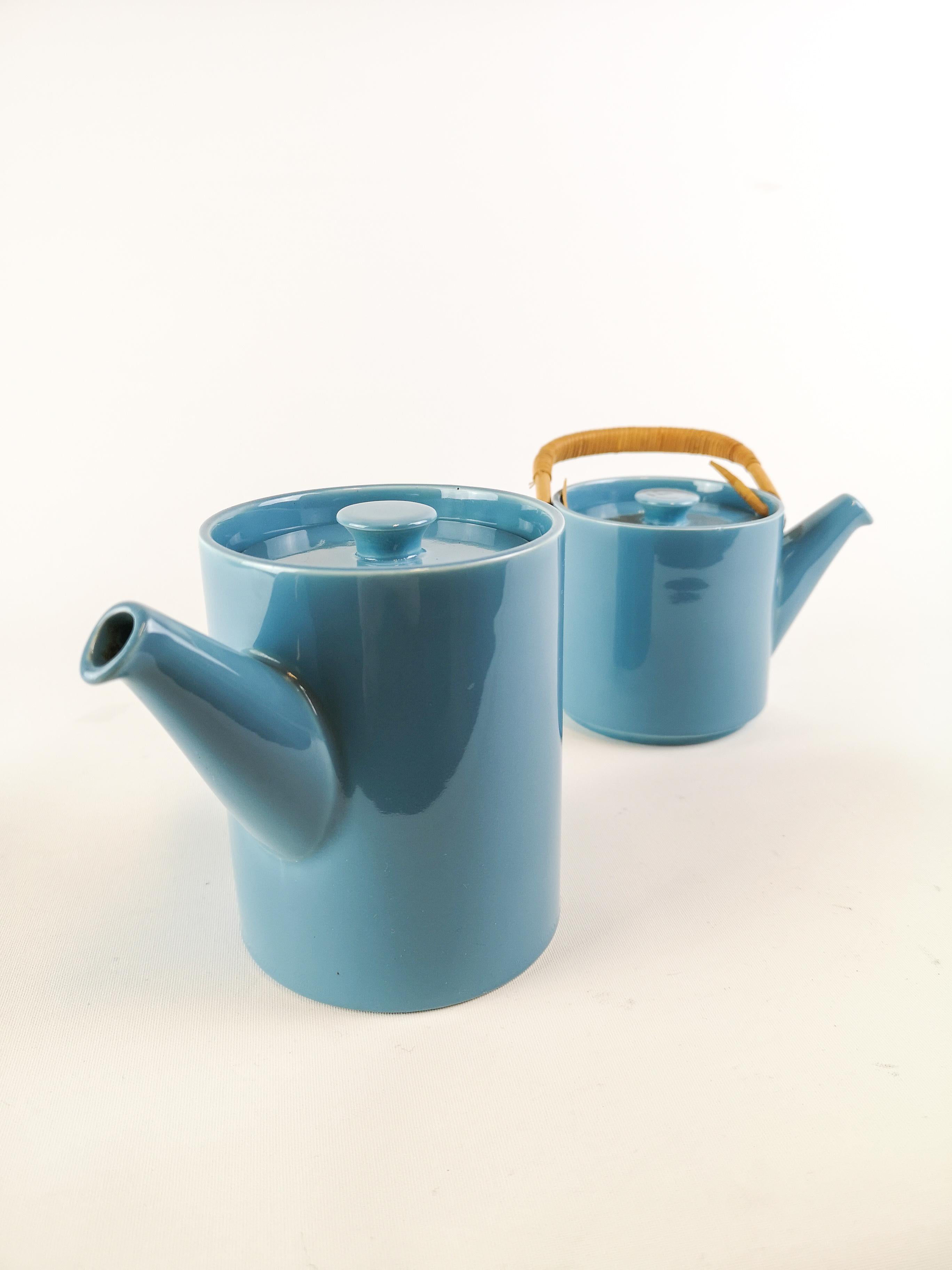 Swedish Midcentury Two-Piece Teapot,  Colorado Stig Lindberg, Gustavsberg