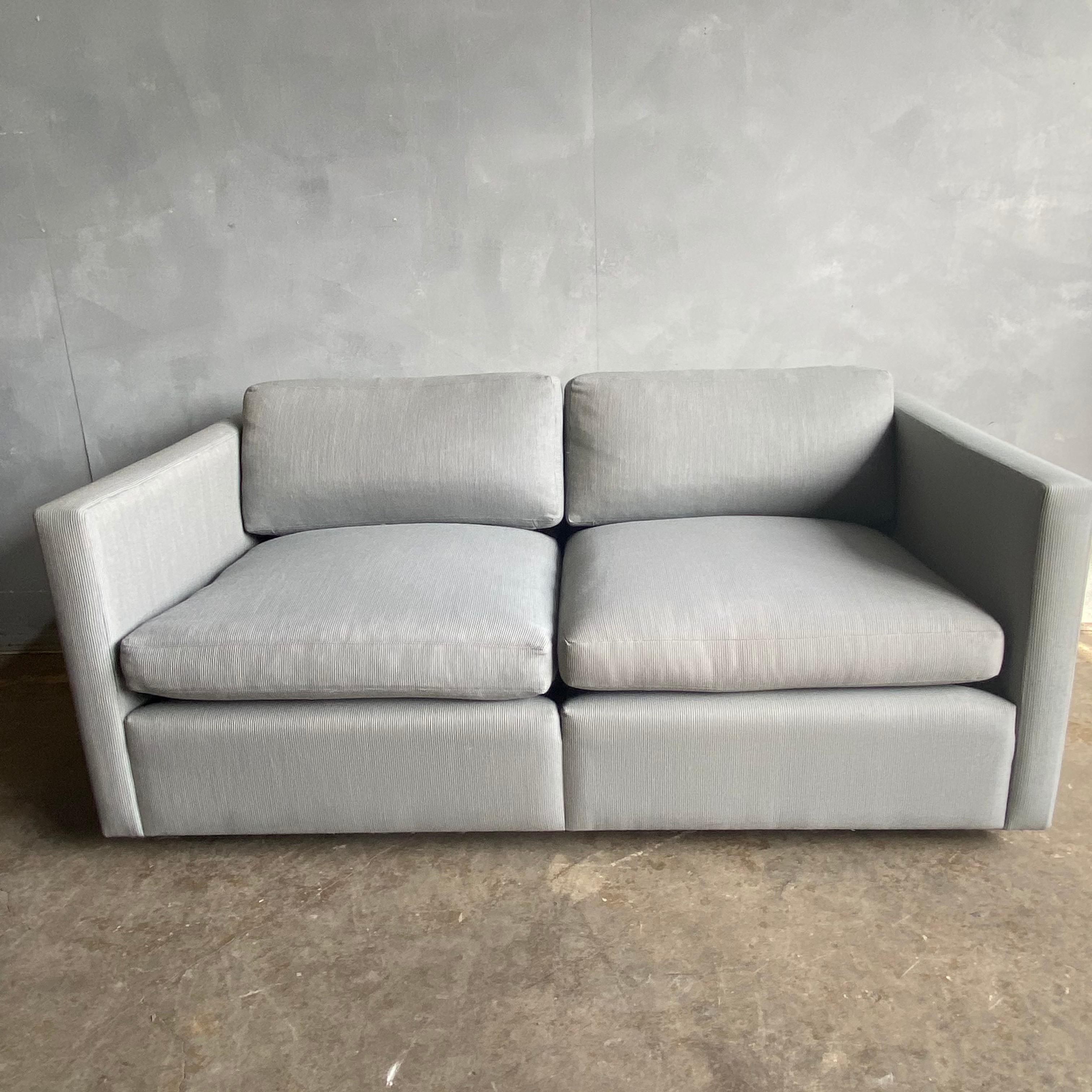 Midcentury Two Seat Sofa for Knoll 6