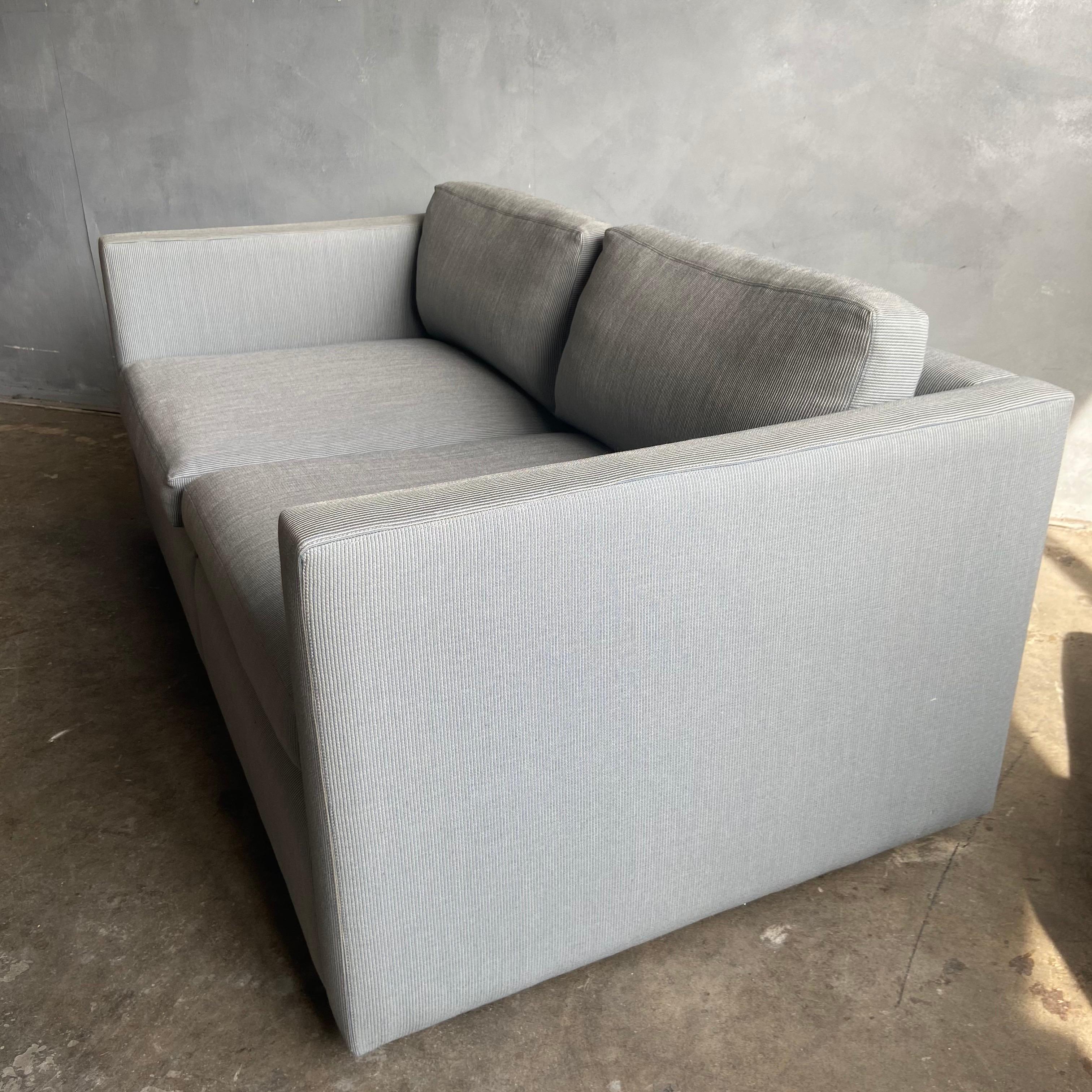 American Midcentury Two Seat Sofa for Knoll