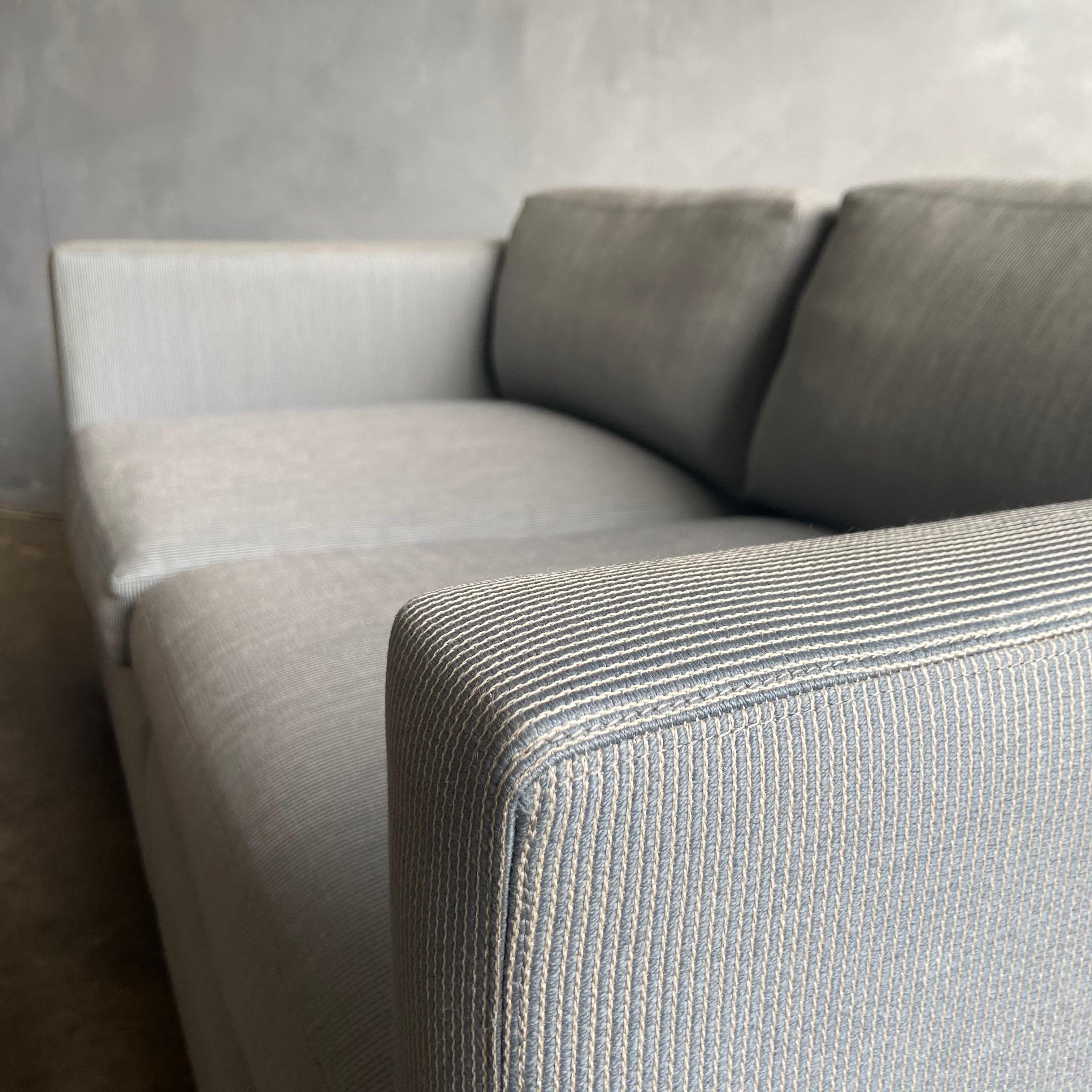 Midcentury Two Seat Sofa for Knoll In Good Condition In BROOKLYN, NY