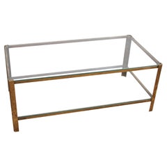 Midcentury Two Tier Coffee Table Designed by JT LePelletier