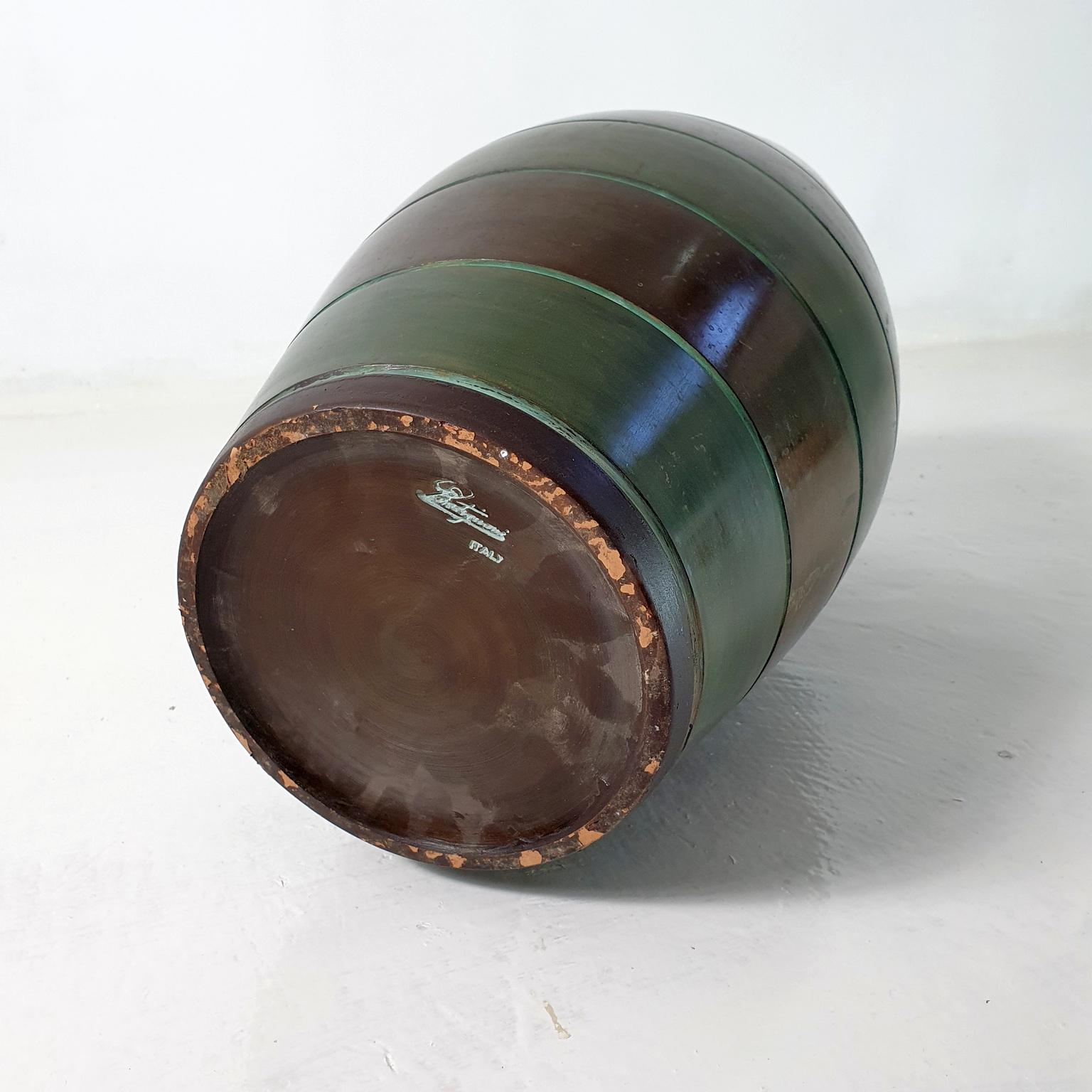 Mid-Century Modern Porte-parapluies du milieu du siècle dernier de Ceramiche Batignani