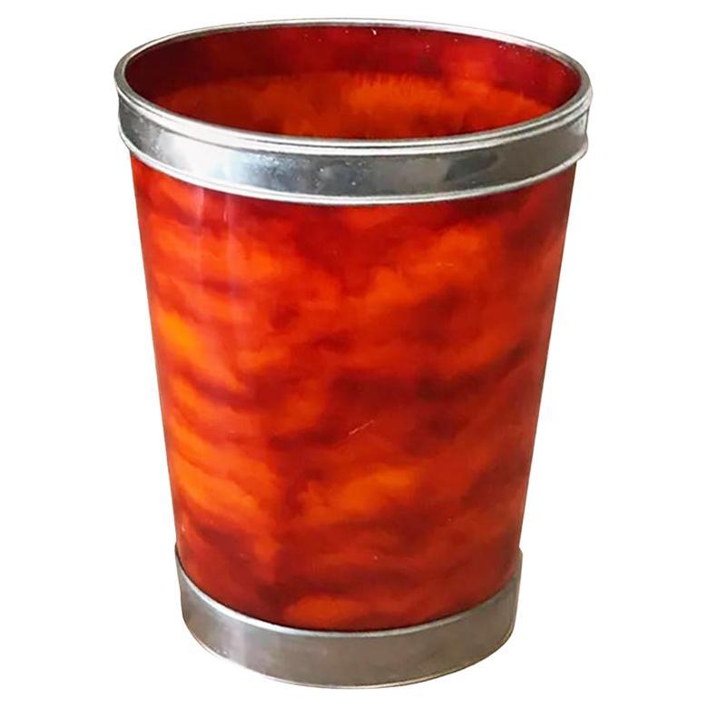 Italian Lucite Mirror, Umbrella Valet Stand For Sale at 1stDibs