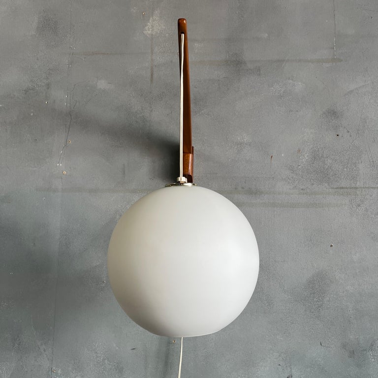 Midcentury Uno & Östen Kristiansson Adjustable Wall Lamp For Sale 7