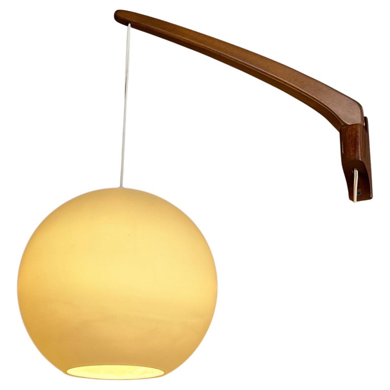 Midcentury Uno & Östen Kristiansson Adjustable Wall Lamp For Sale