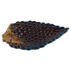 Midcentury Vallauris Majolica Ceramic Platter