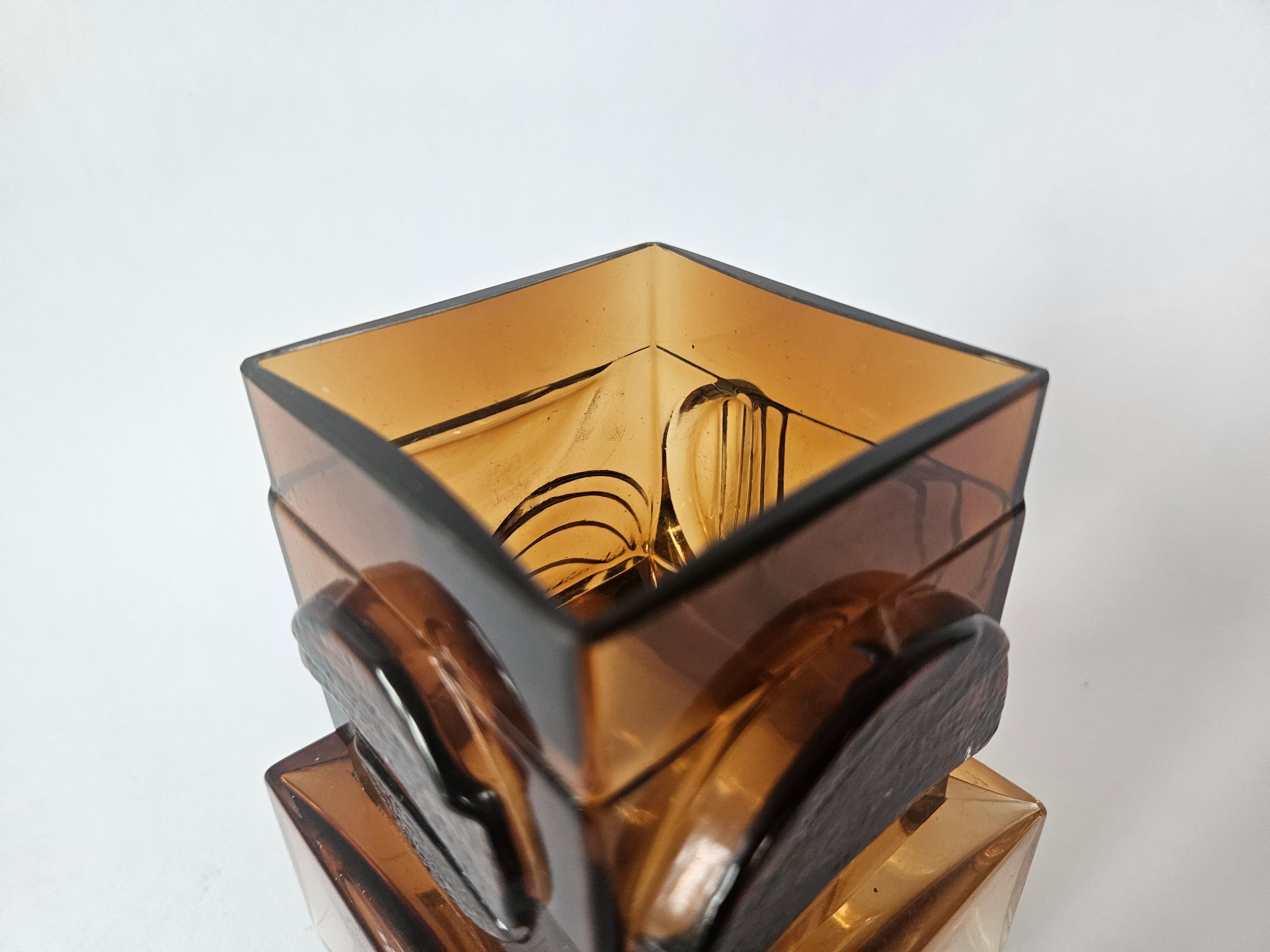 Midcentury Vase design Pentti Sarpaneva, Oy Kumela, Turun Hopea, Finland, 1960s For Sale 5