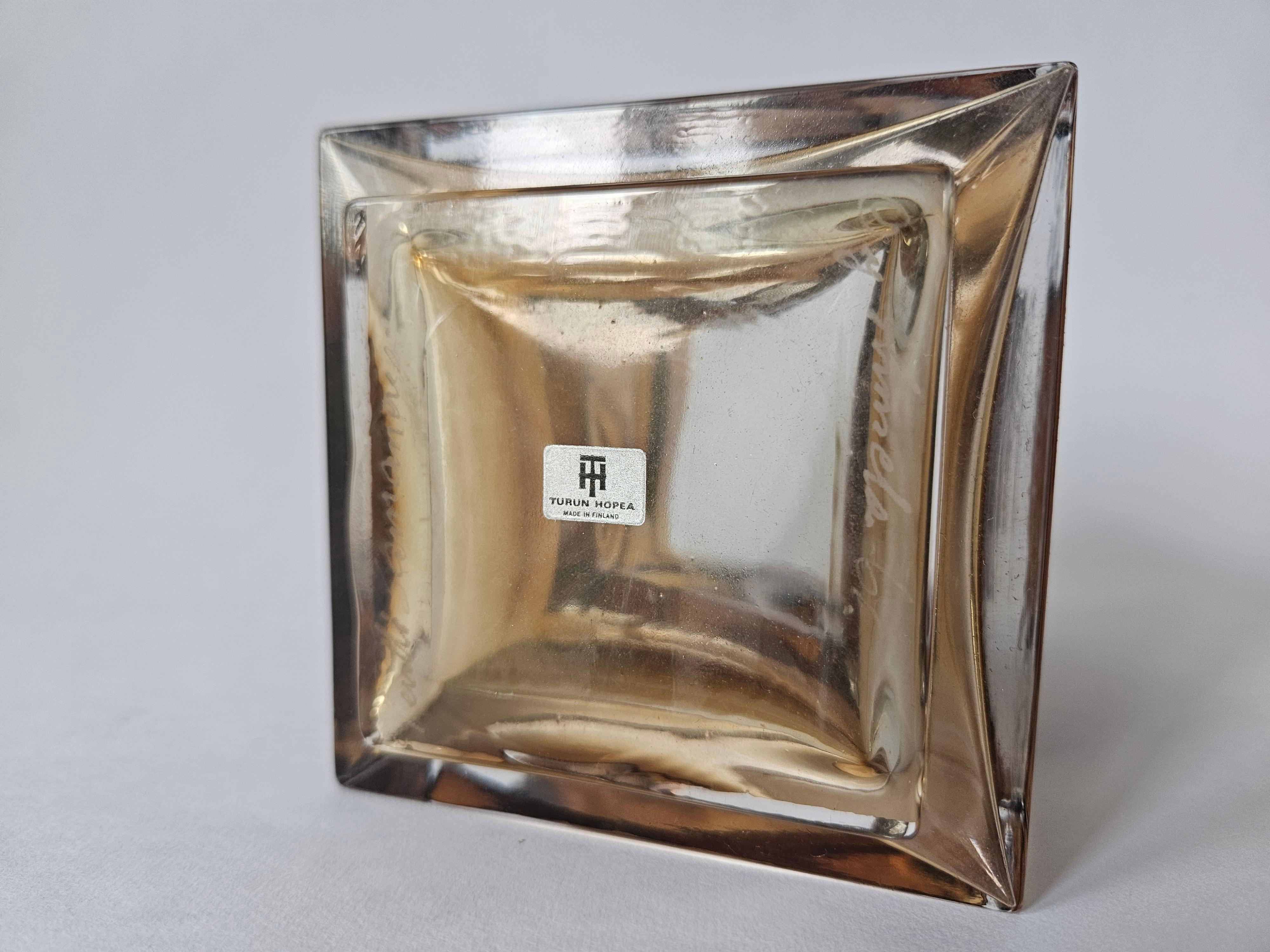 Midcentury Vase design Pentti Sarpaneva, Oy Kumela, Turun Hopea, Finland, 1960s For Sale 6