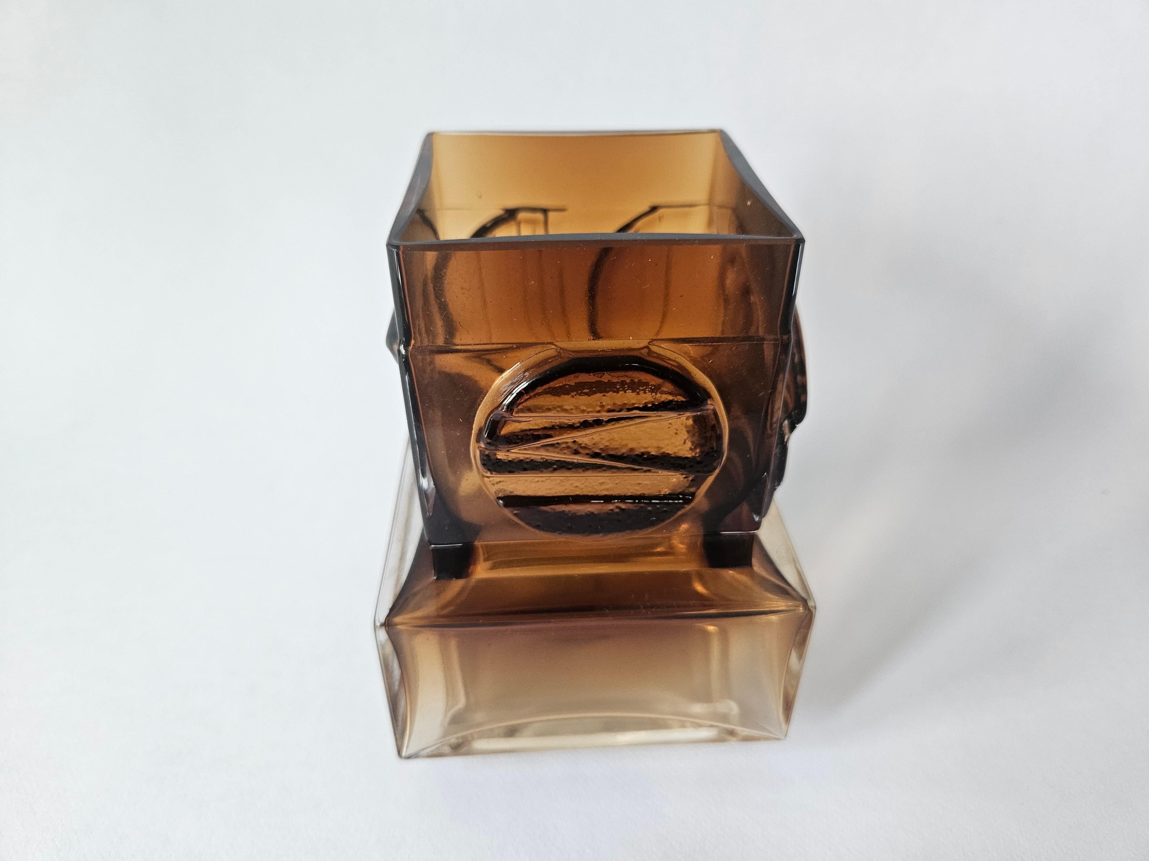 Mid-Century Modern Midcentury Vase design Pentti Sarpaneva, Oy Kumela, Turun Hopea, Finland, 1960s For Sale