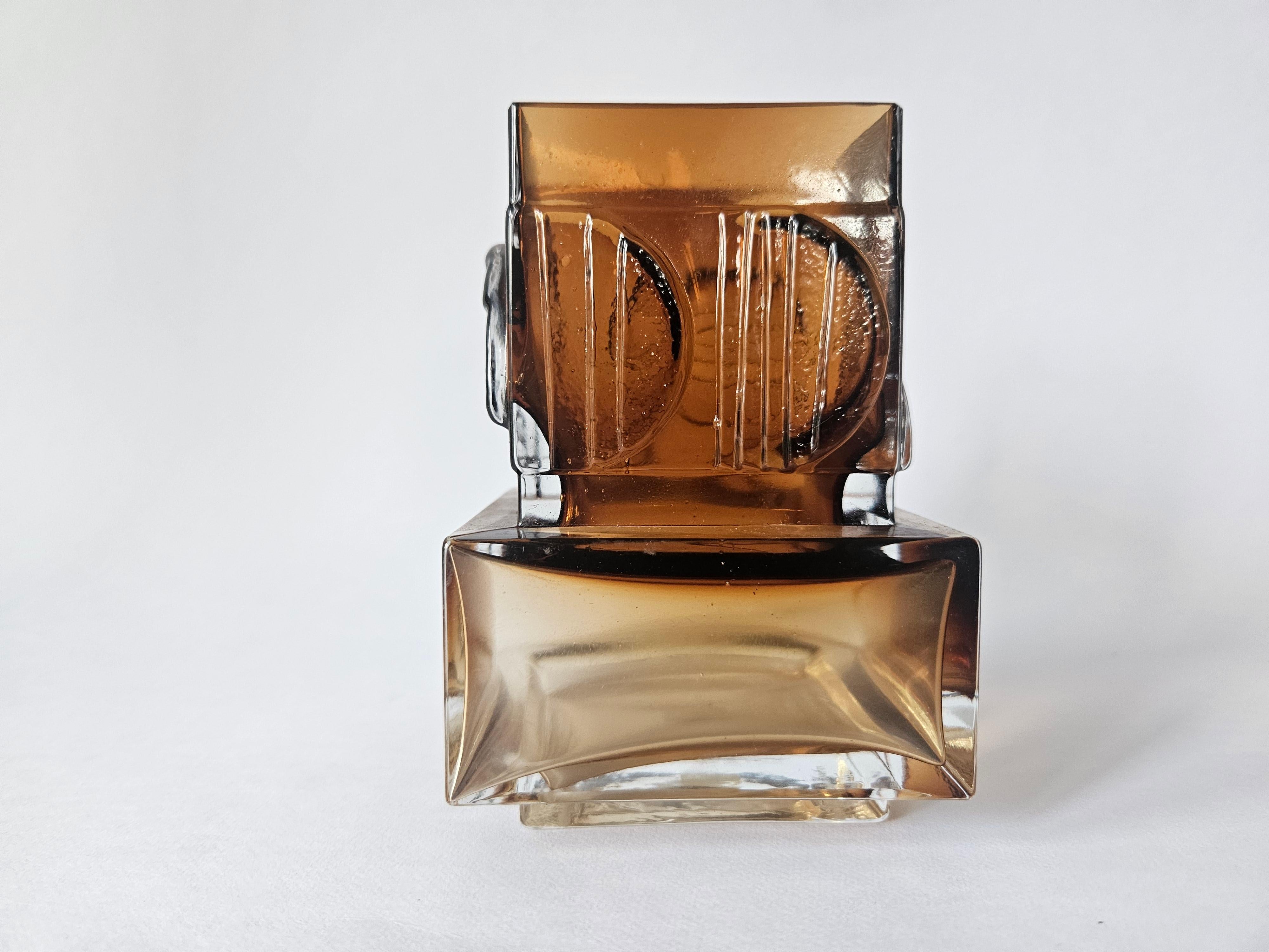 Midcentury Vase design Pentti Sarpaneva, Oy Kumela, Turun Hopea, Finland, 1960s For Sale 2