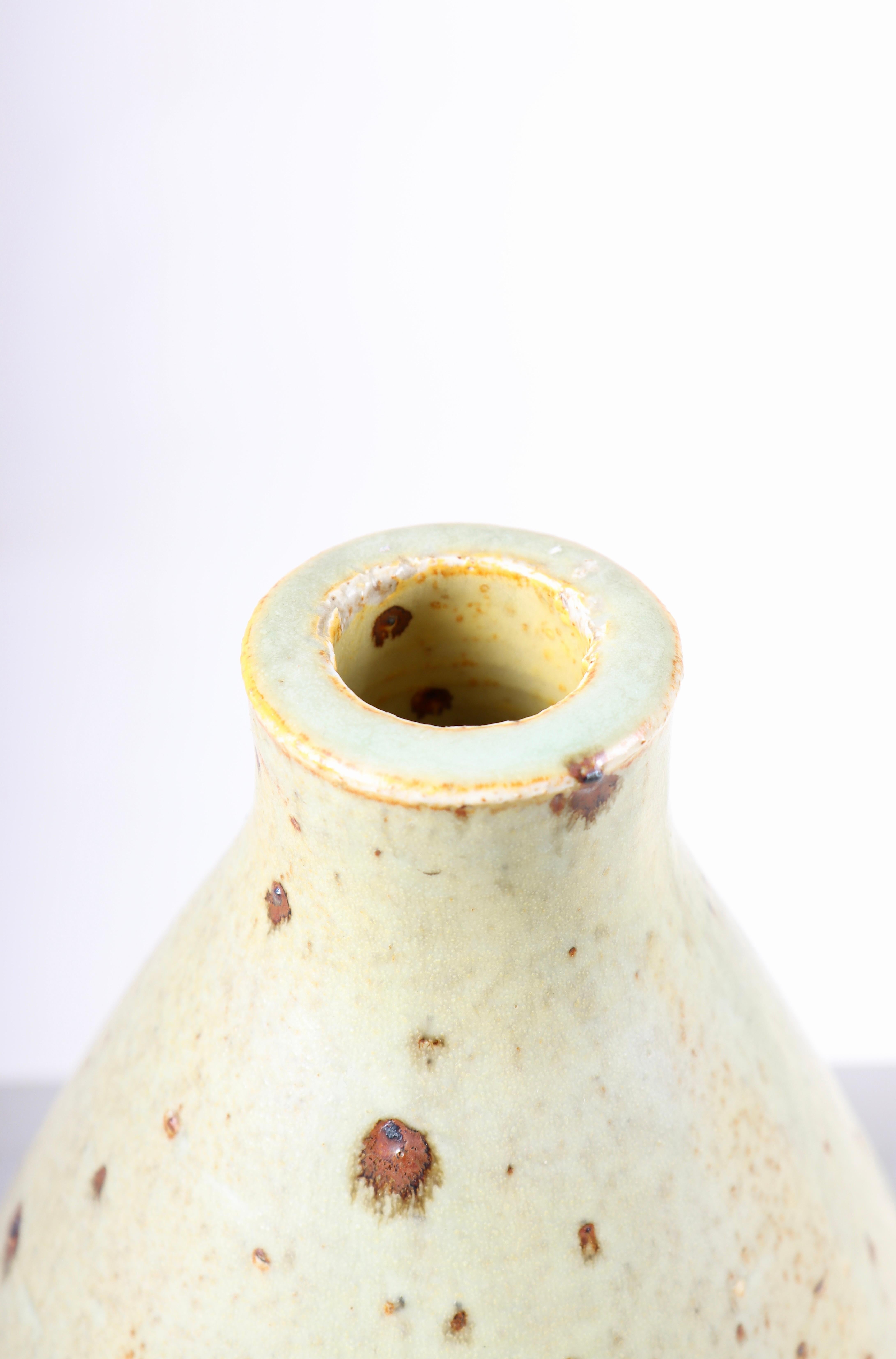 Scandinavian Modern Mid-Century Vase in Ceramic by Marianne Westman, Sweden, 1960s For Sale