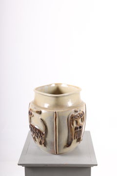 Keramikvase aus der Jahrhundertmitte von Søholm, Dänemark, 1960er Jahre