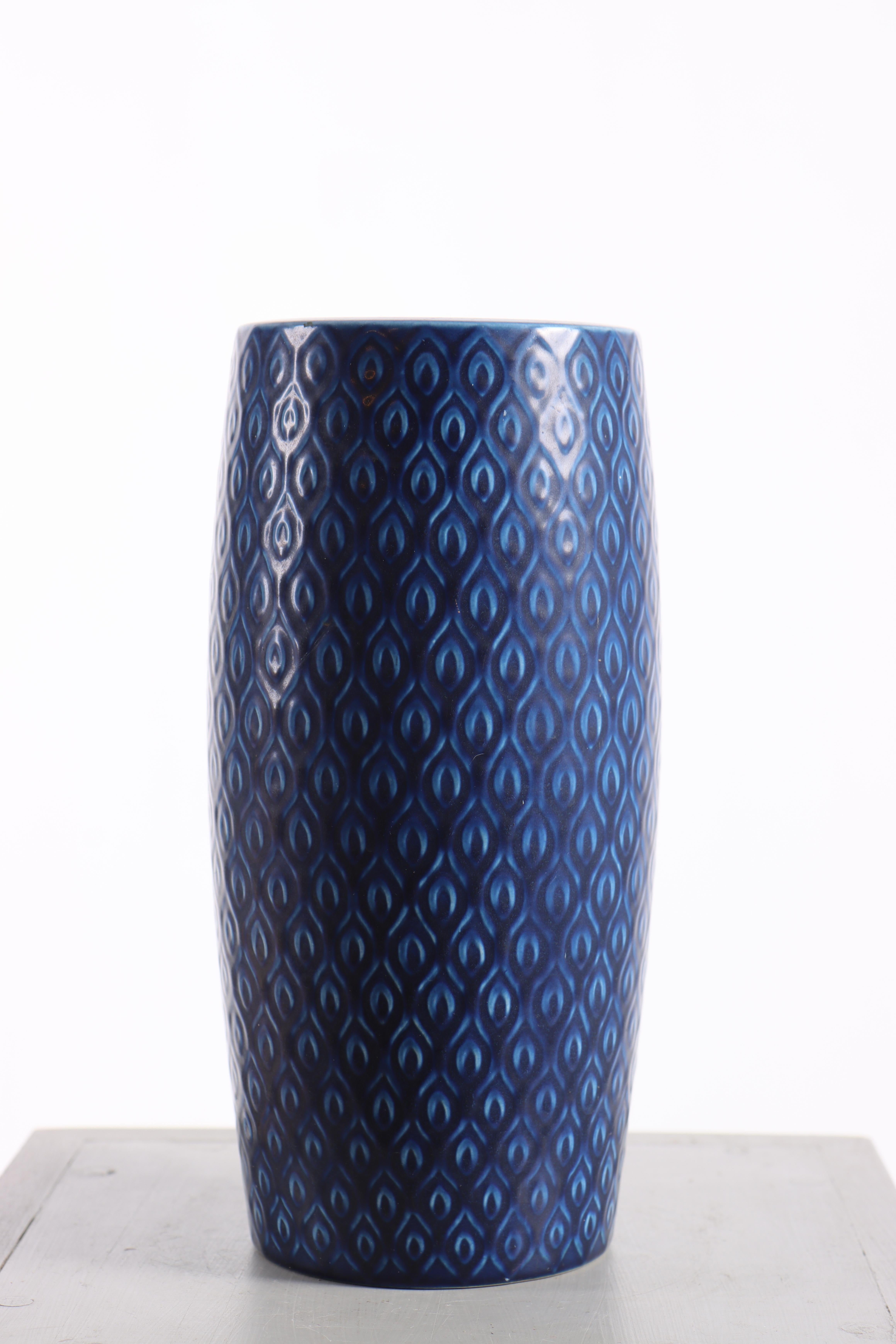 Decorative ceramic vase designed by Nils Thorsson and made by Aluminia. Made in Denmark. Great original condition.