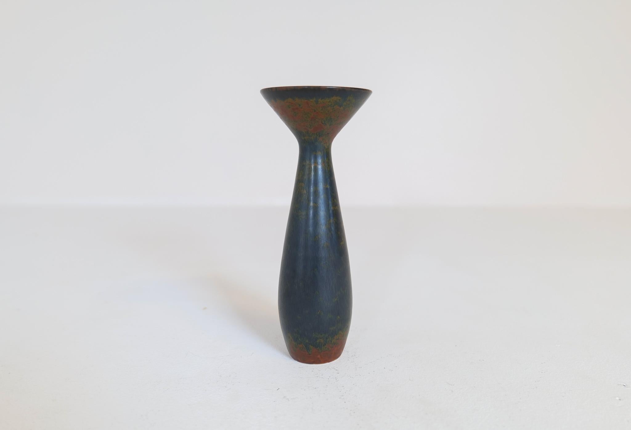 Mid-Century Modern Midcentury Modern Vase Rörstrand by Carl Harry Stålhane, Sweden, 1950s For Sale