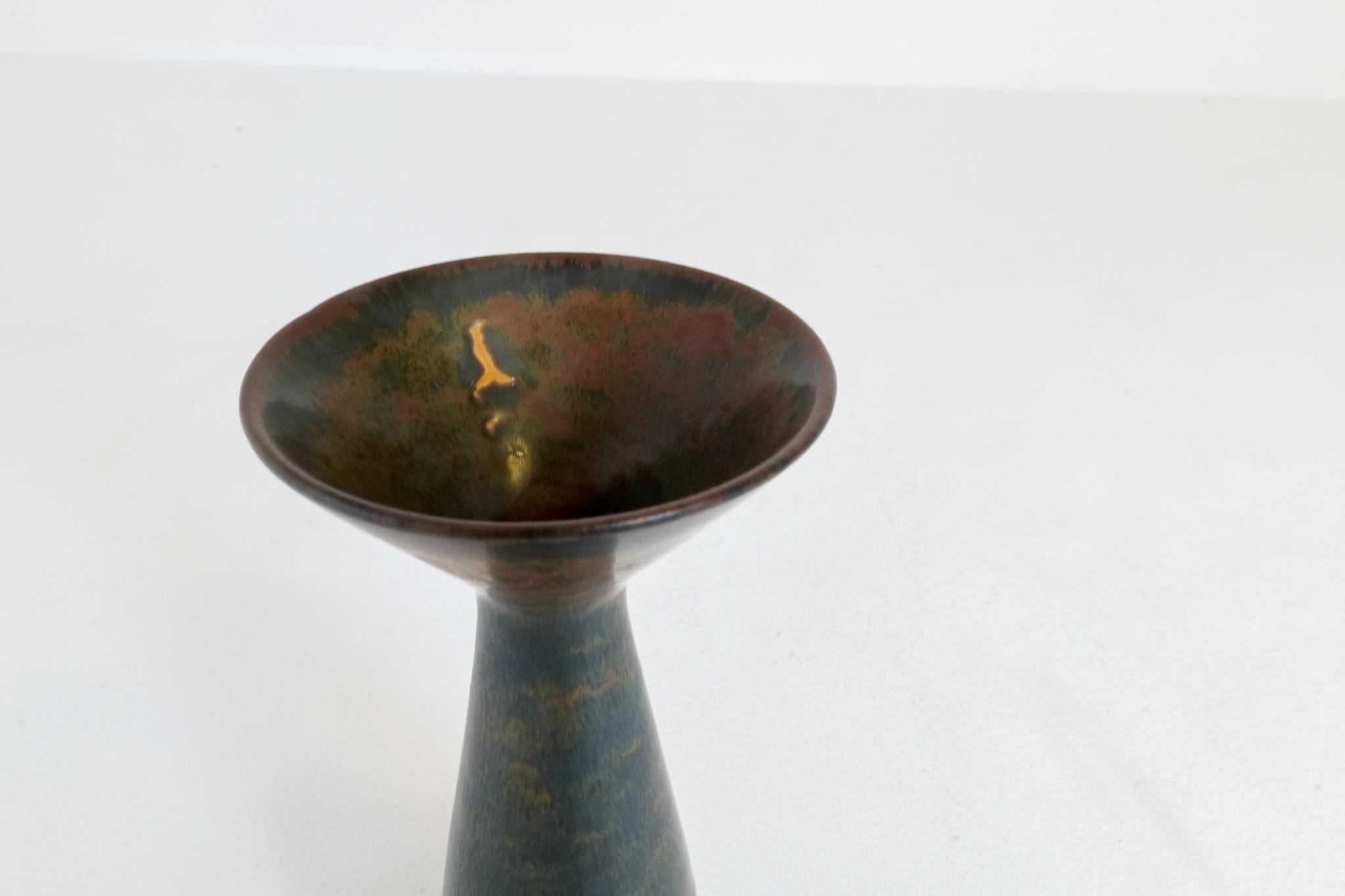 Midcentury Modern Vase Rörstrand by Carl Harry Stålhane, Sweden, 1950s In Good Condition For Sale In Hillringsberg, SE