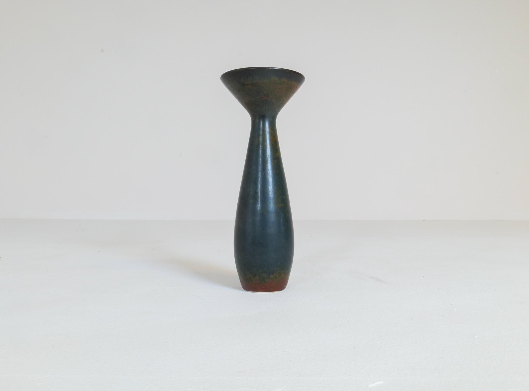 Midcentury Modern Vase Rörstrand by Carl Harry Stålhane, Sweden, 1950s For Sale 1
