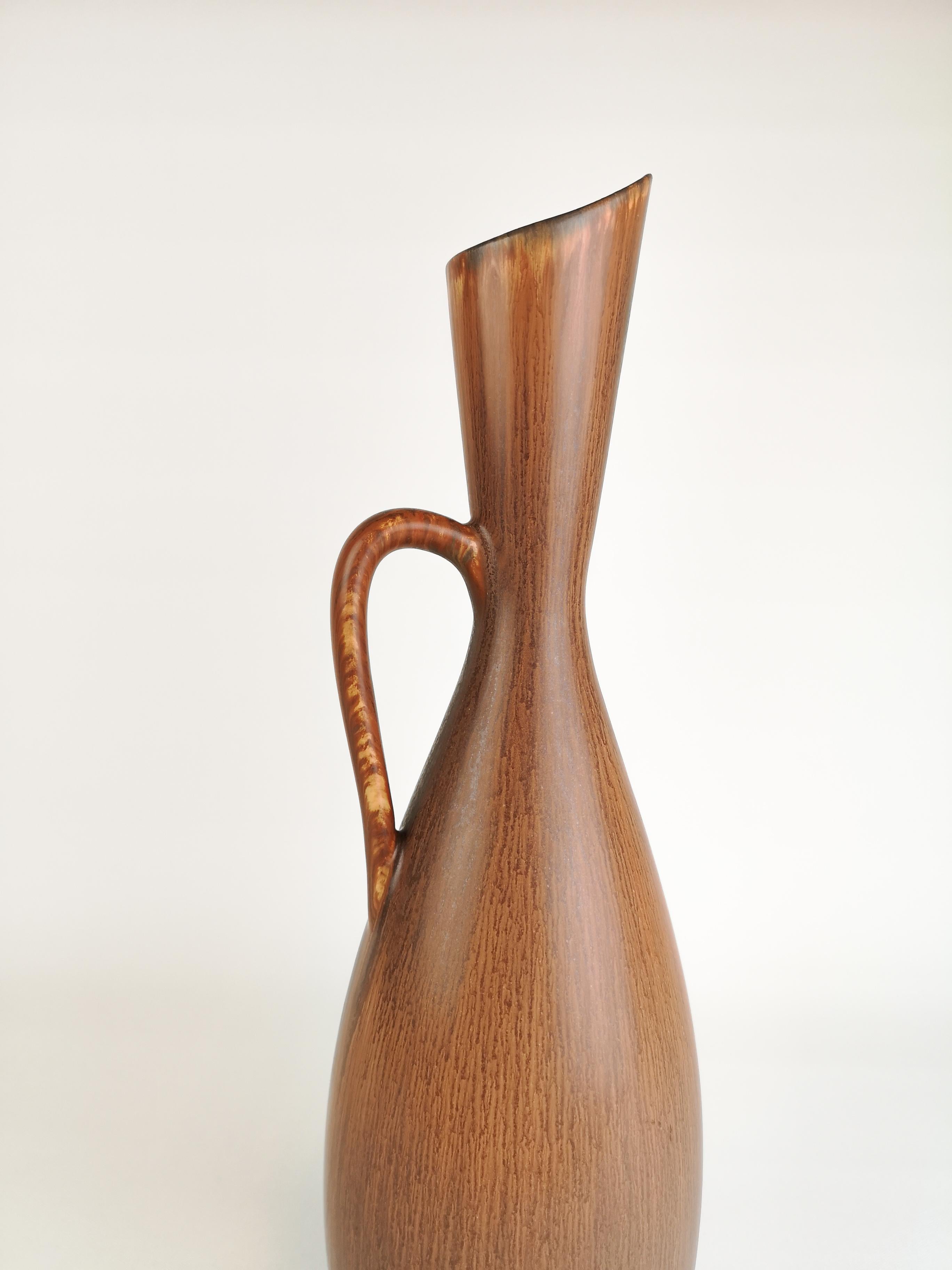 Midcentury Vase Rörstrand Carl Harry Stålhane, Sweden, 1950s In Good Condition For Sale In Hillringsberg, SE