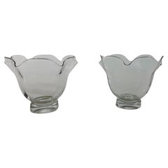Vasi del Medioevo in vetro soffiato di Murano Maestri Muranesi Italia 1960s Set di 2