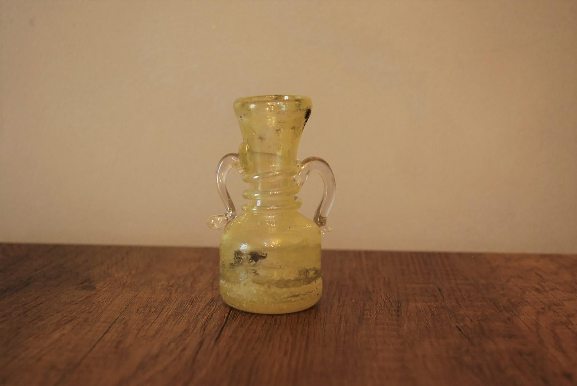 Italian Midcentury Vases Murano Glass Decorative Objects by Seguso Italy 1960s Set of 3
