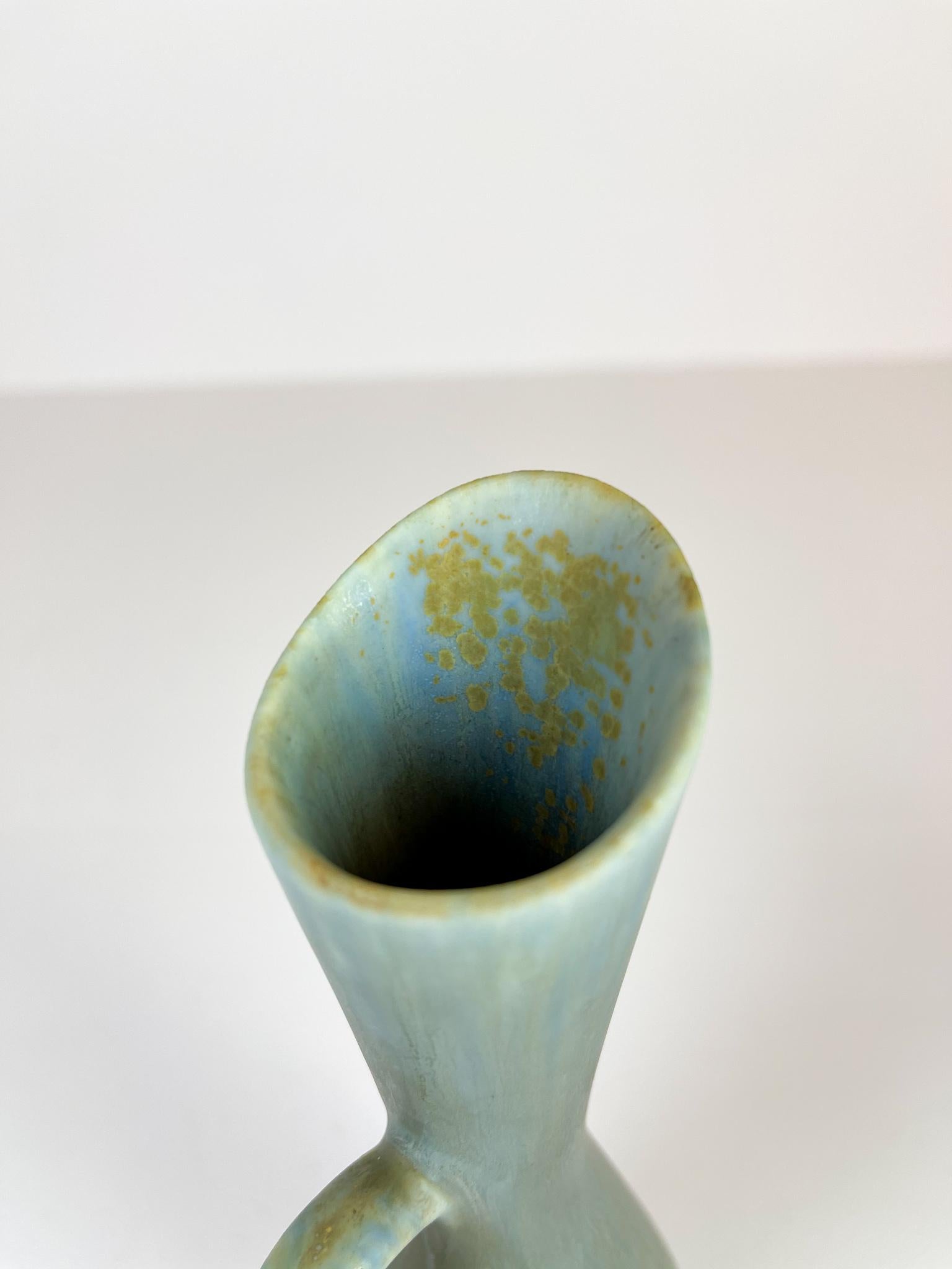 Midcentury Modern Vases Rörstrand Carl Harry Stålhane Gunnar Nylund, Sweden For Sale 7