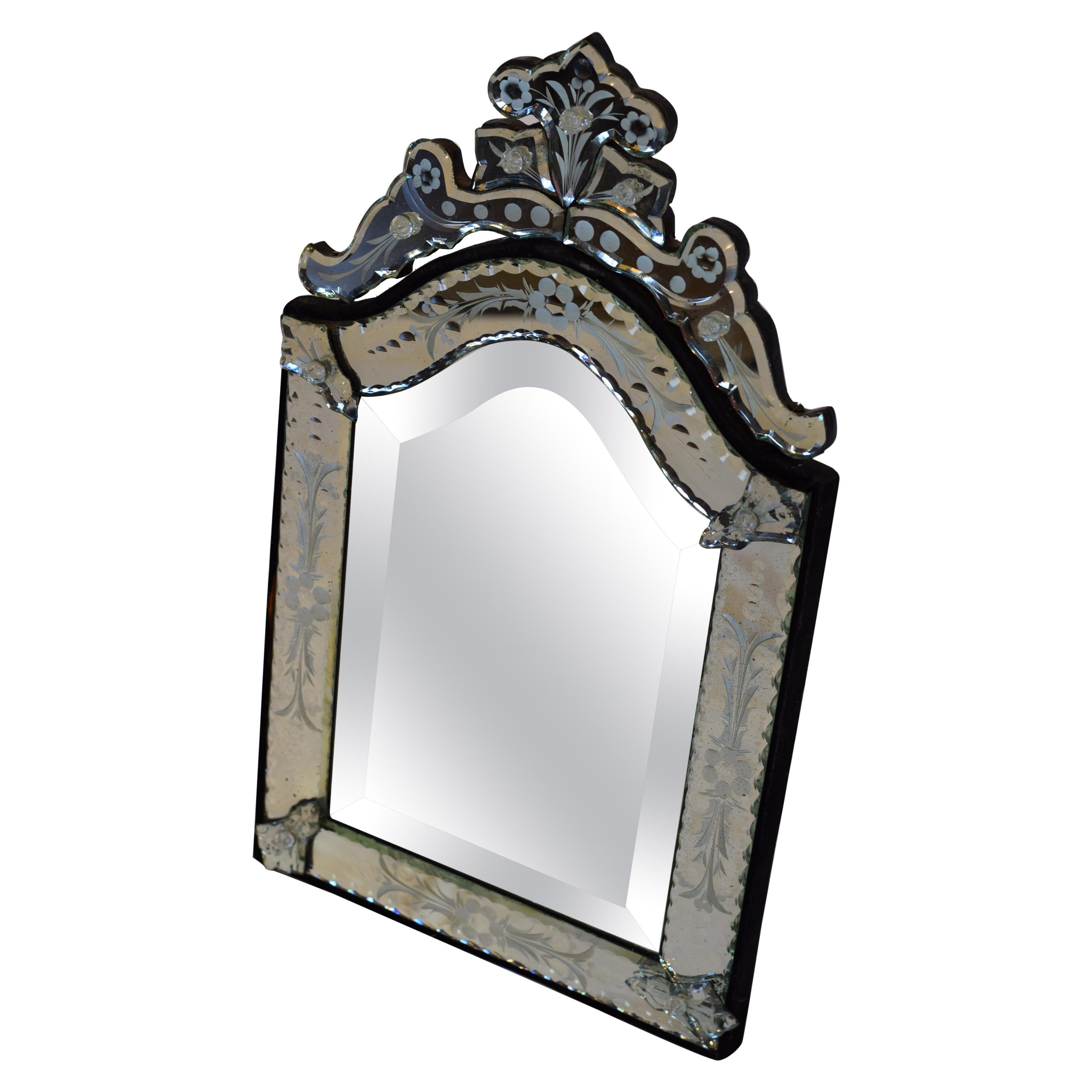 Midcentury Venetian Mirror