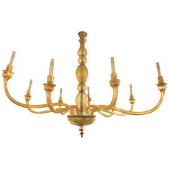 Midcentury Venetian Murano Glass Chandelier