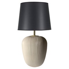 Midcentury Retro Ceramic Lamp by Gerald Thurston for Lightolier