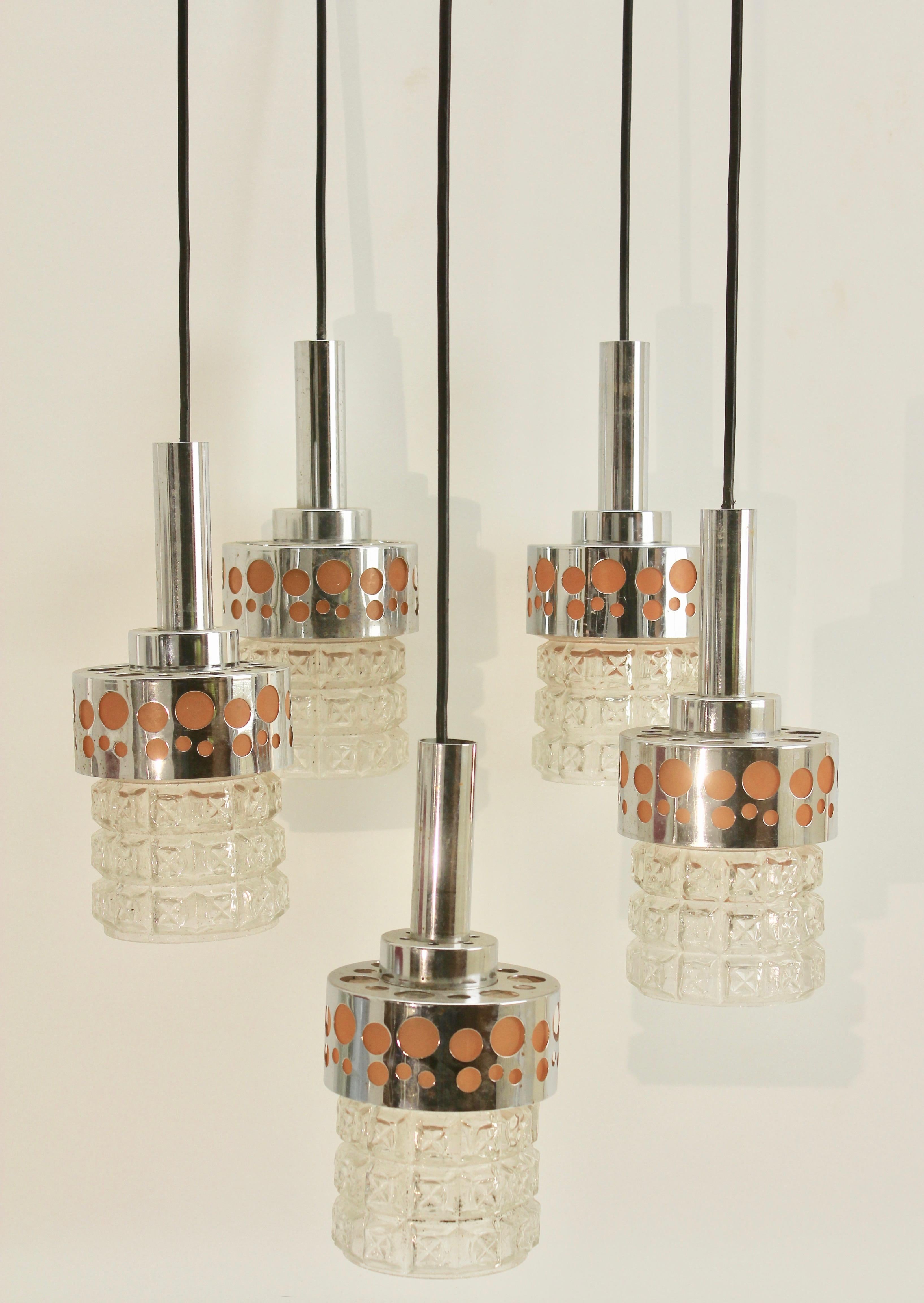 dutch orange retro hanging pendant light