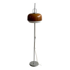 Midcentury Vintage Meblo Medusa Floor Lamp by Harvey Guzzini, 1970s, Italy