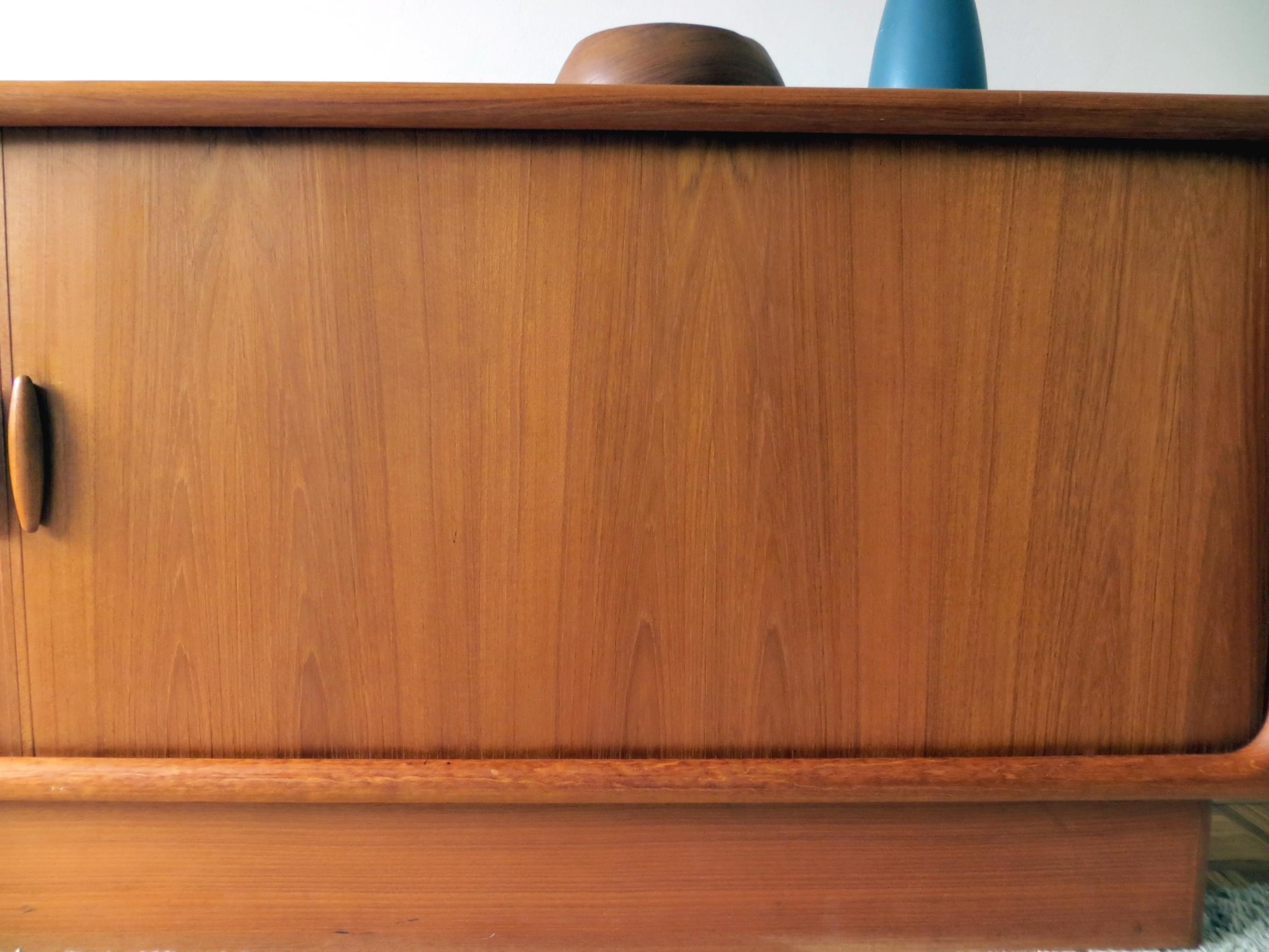 Midcentury Vintage Sideboard by Dyrlund in Solid Teak and Excess Length, 1960s 4
