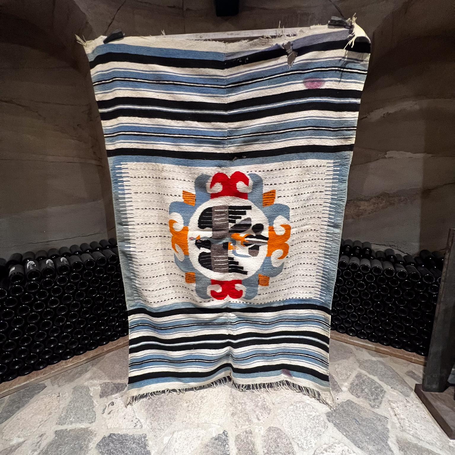 Midcentury Vintage Textile Art Majestic Mexican Eagle Blanket
50 x 74
Original preowned vintage condition. Unrestored. Wear visible.
See all images.