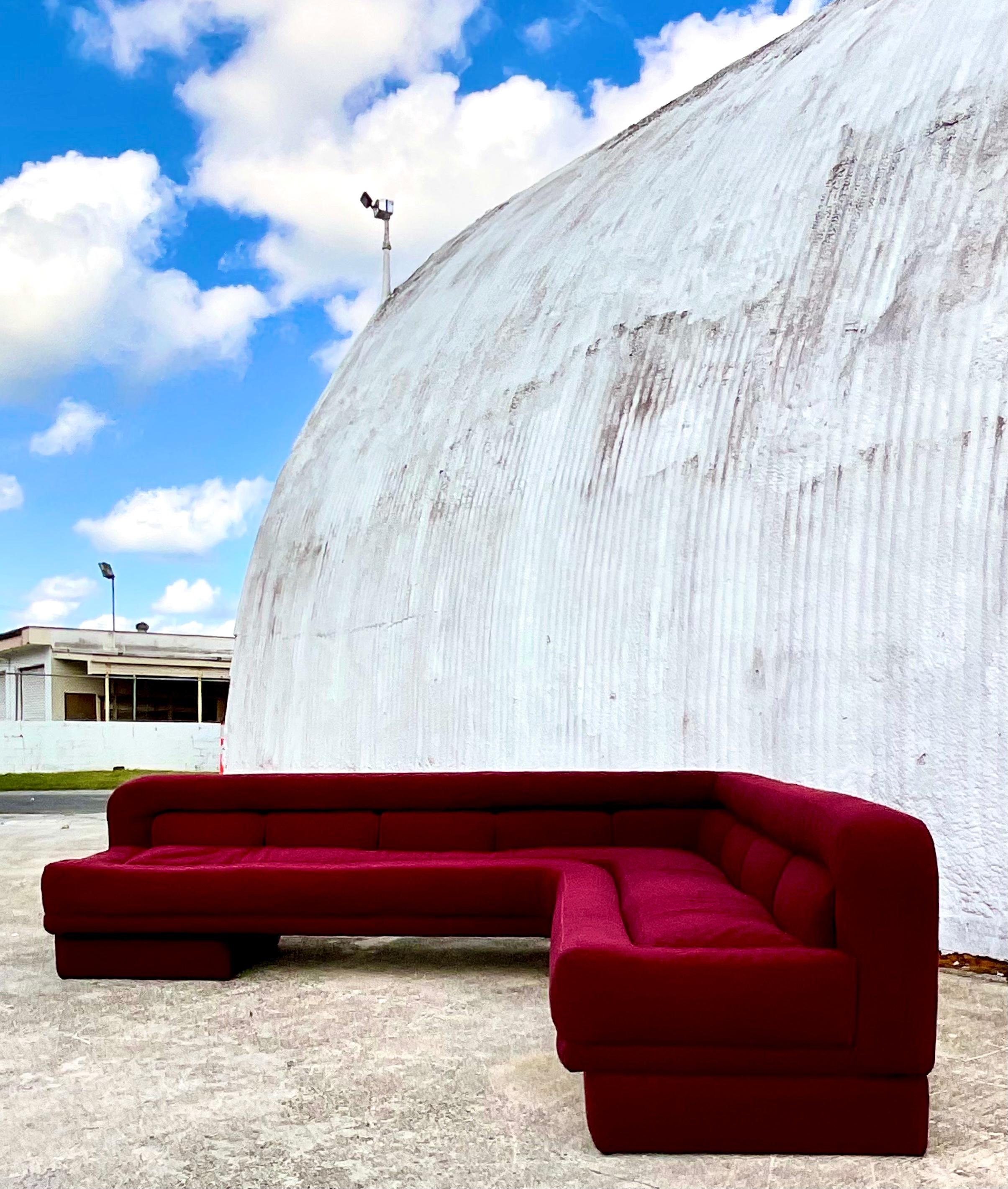 Midcentury L Shaped Sofa 4
