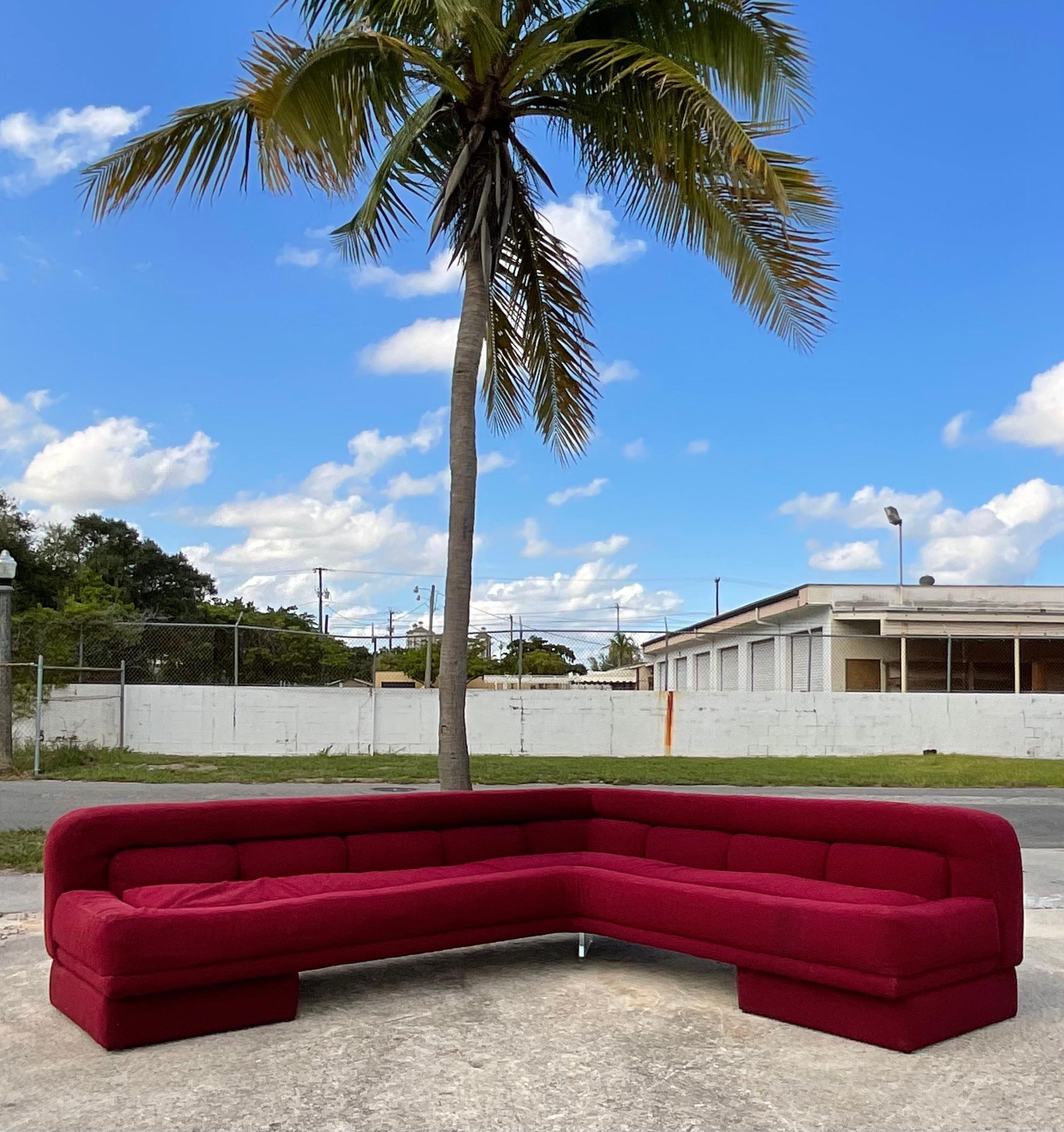 Midcentury L Shaped Sofa 8