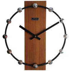 Retro Midcentury Wall Clock by Prim
