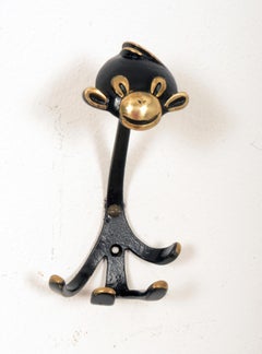 Colgador de pared de mediados de siglo "Mono" de Walter Bosse