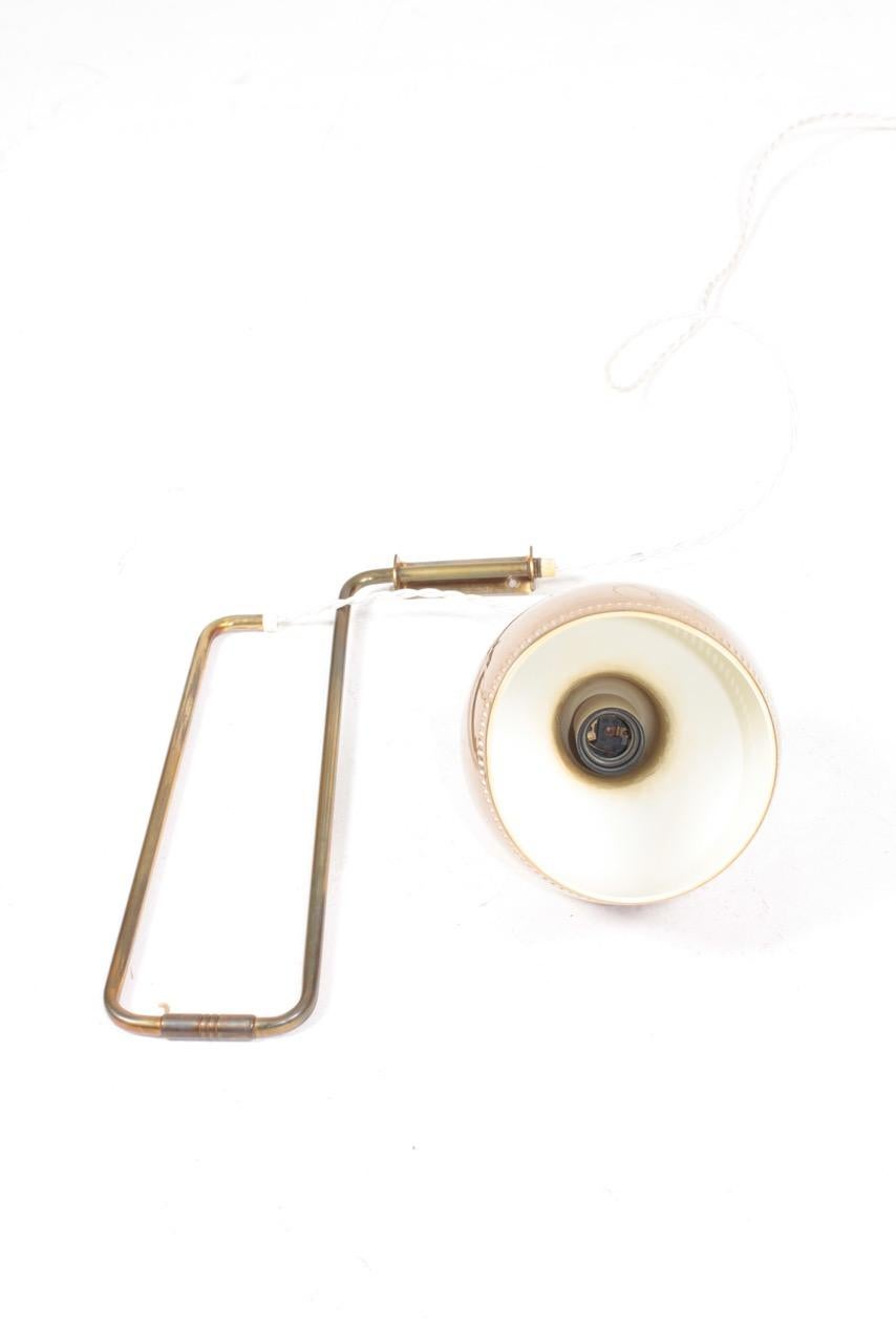 Midcentury Wall Lamp in Brass by Alvar Aalto, 1960s 3