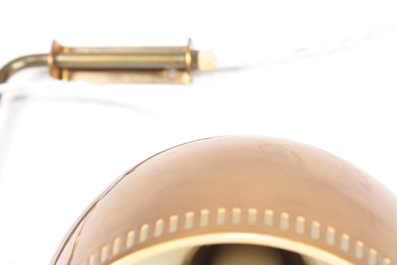 Midcentury Wall Lamp in Brass by Alvar Aalto, 1960s 4