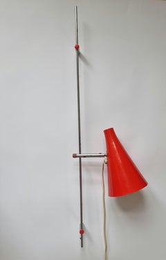 Midcentury Wall Lamp Lidokov, Josef Hurka, 1960s