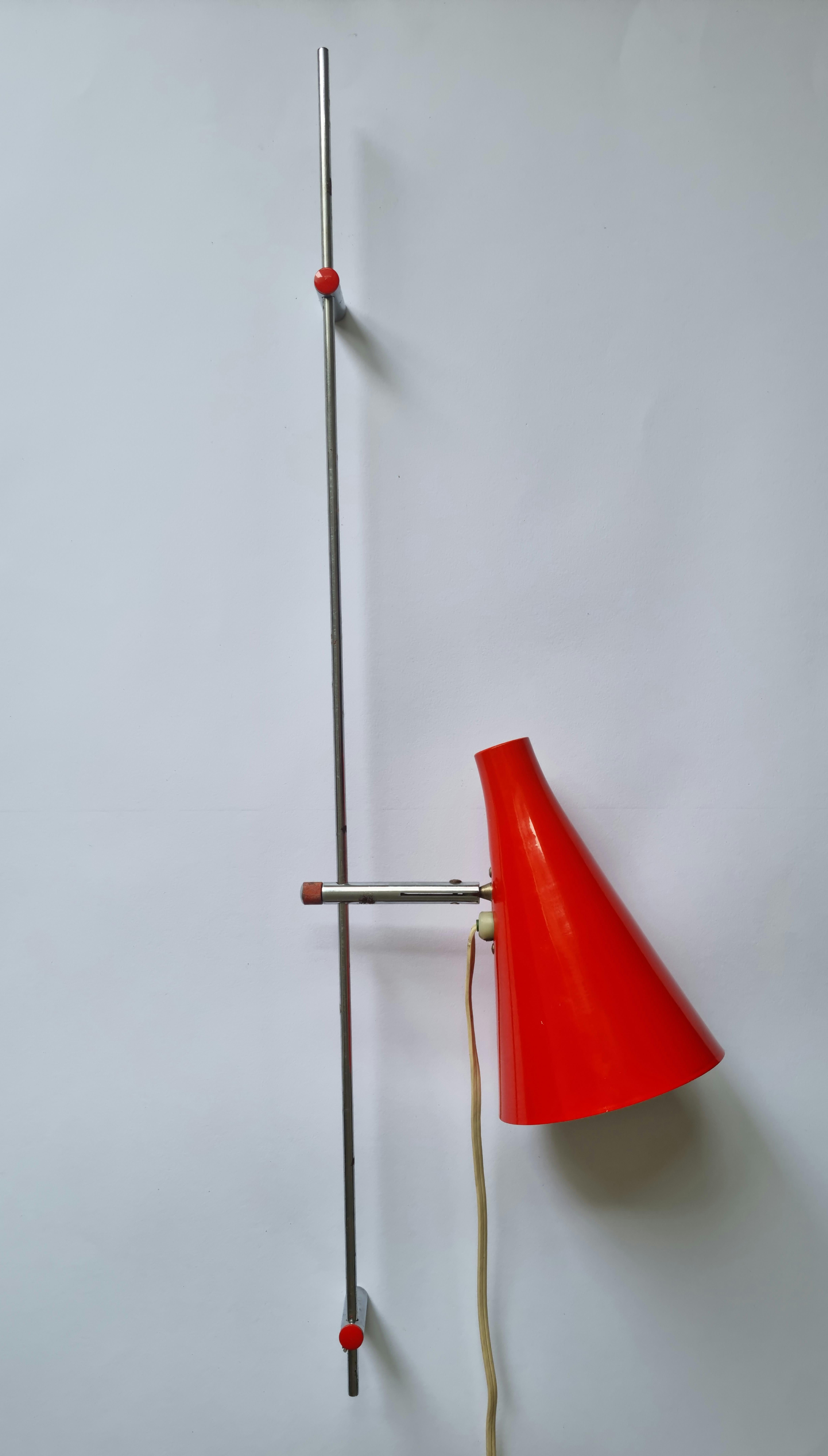 Midcentury Wall Lamp Lidokov, Josef Hurka, 1960s In Good Condition For Sale In Praha, CZ