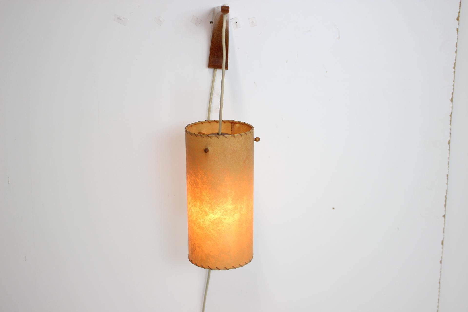 Midcentury Wall Lamp/ ULUV, 1960s For Sale 5
