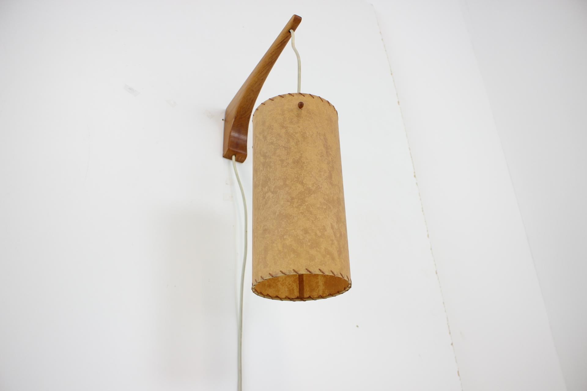 Midcentury Wall Lamp/ ULUV, 1960s For Sale 1