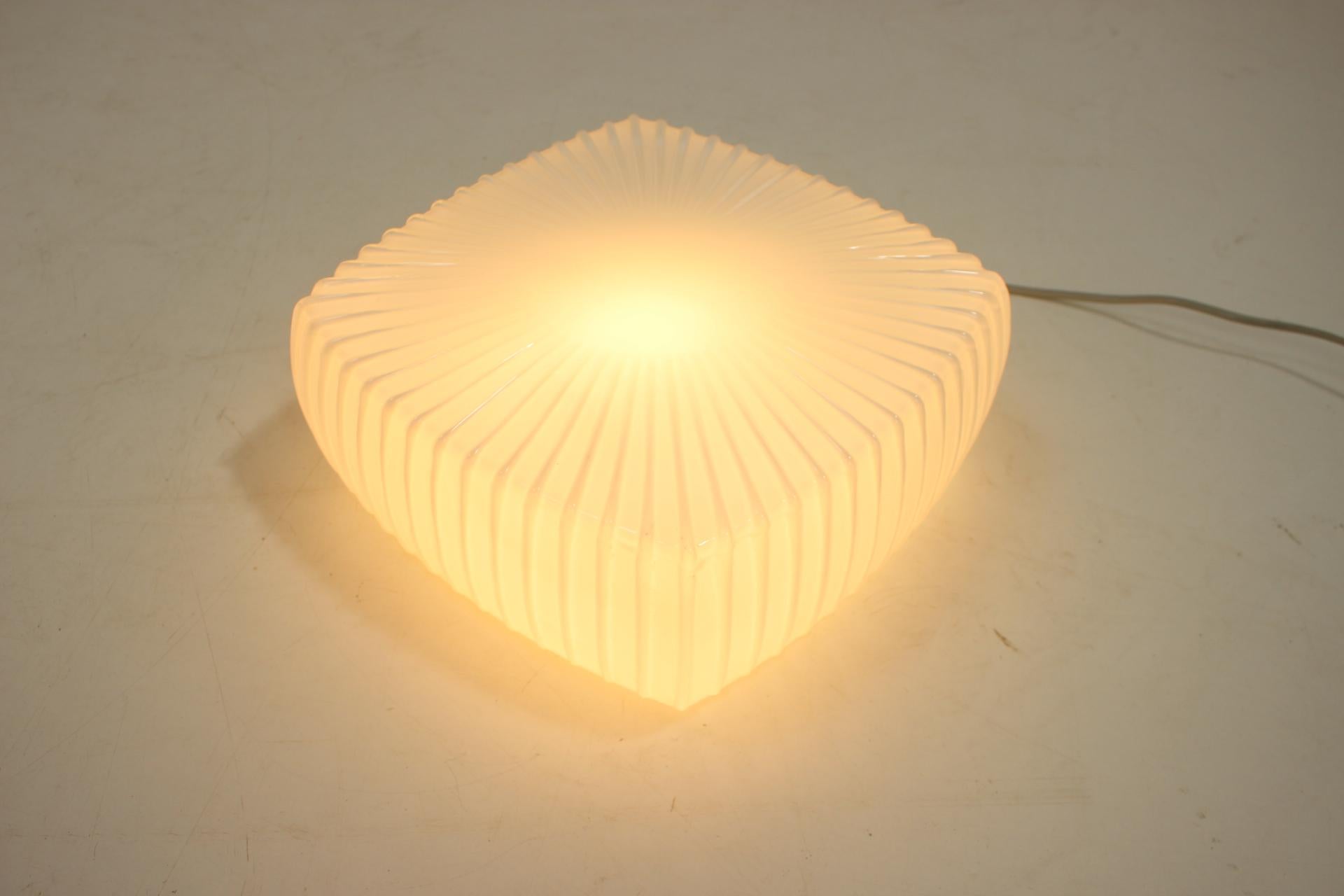 Mid-20th Century Midcentury Wall Lamp, Valašské Meziříčí, 1960 For Sale