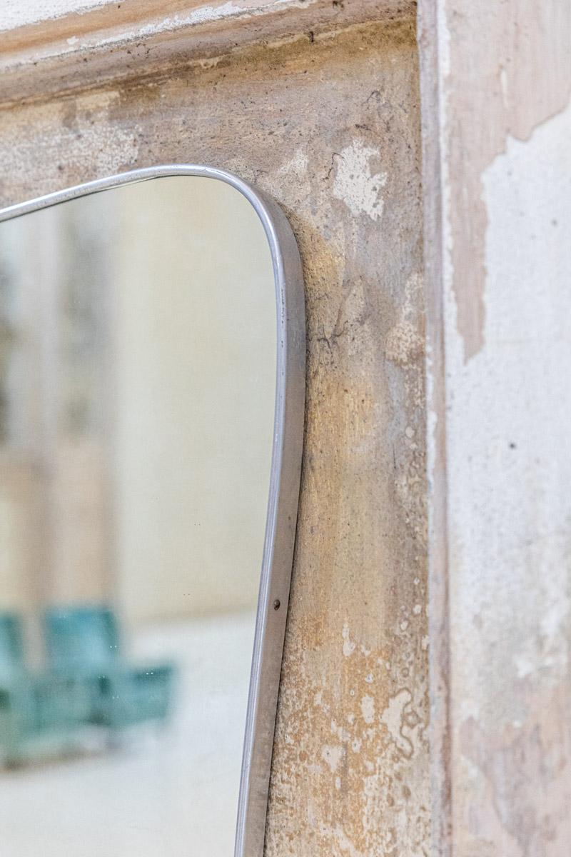 Midcentury Wall Mirror In Excellent Condition For Sale In Piacenza, Italy