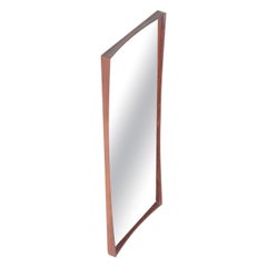 Midcentury Wall Mirror in Rosewood, Danish Modern, 1960s