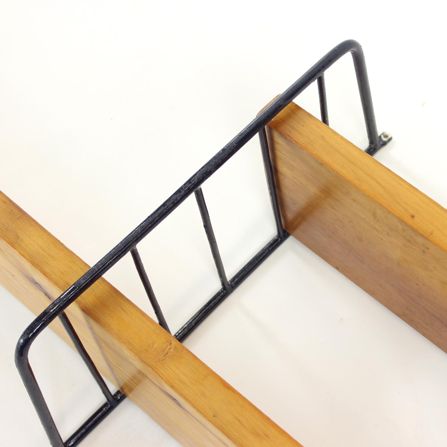 Mid-20th Century Midcentury Wall Mounted Shelf System, Czechoslovakia 1960s For Sale