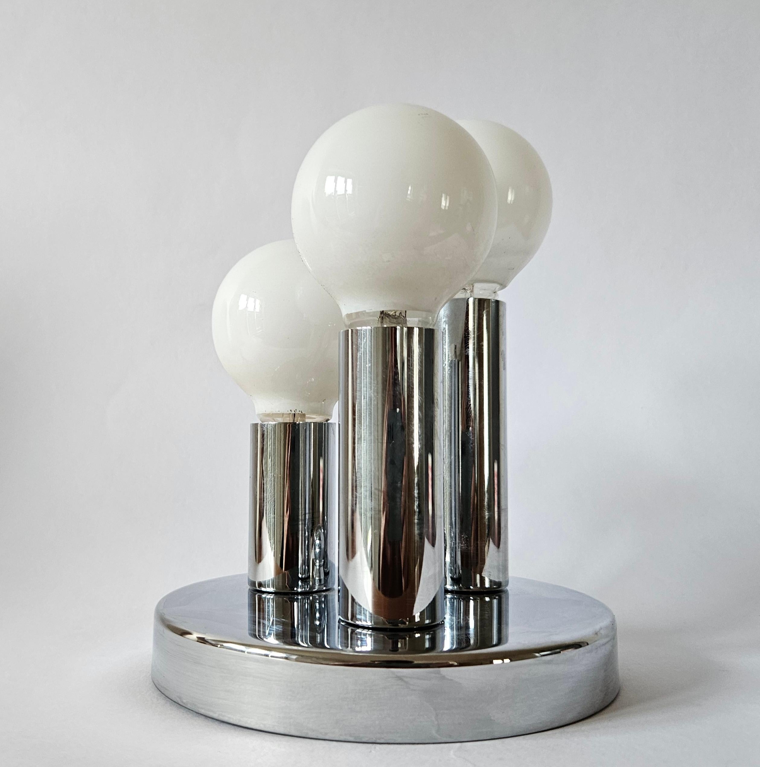 Mid-Century moderno Lampada da parete o da soffitto del Medioevo, montaggio ad incasso, Sölken Leuchten, anni '70 in vendita